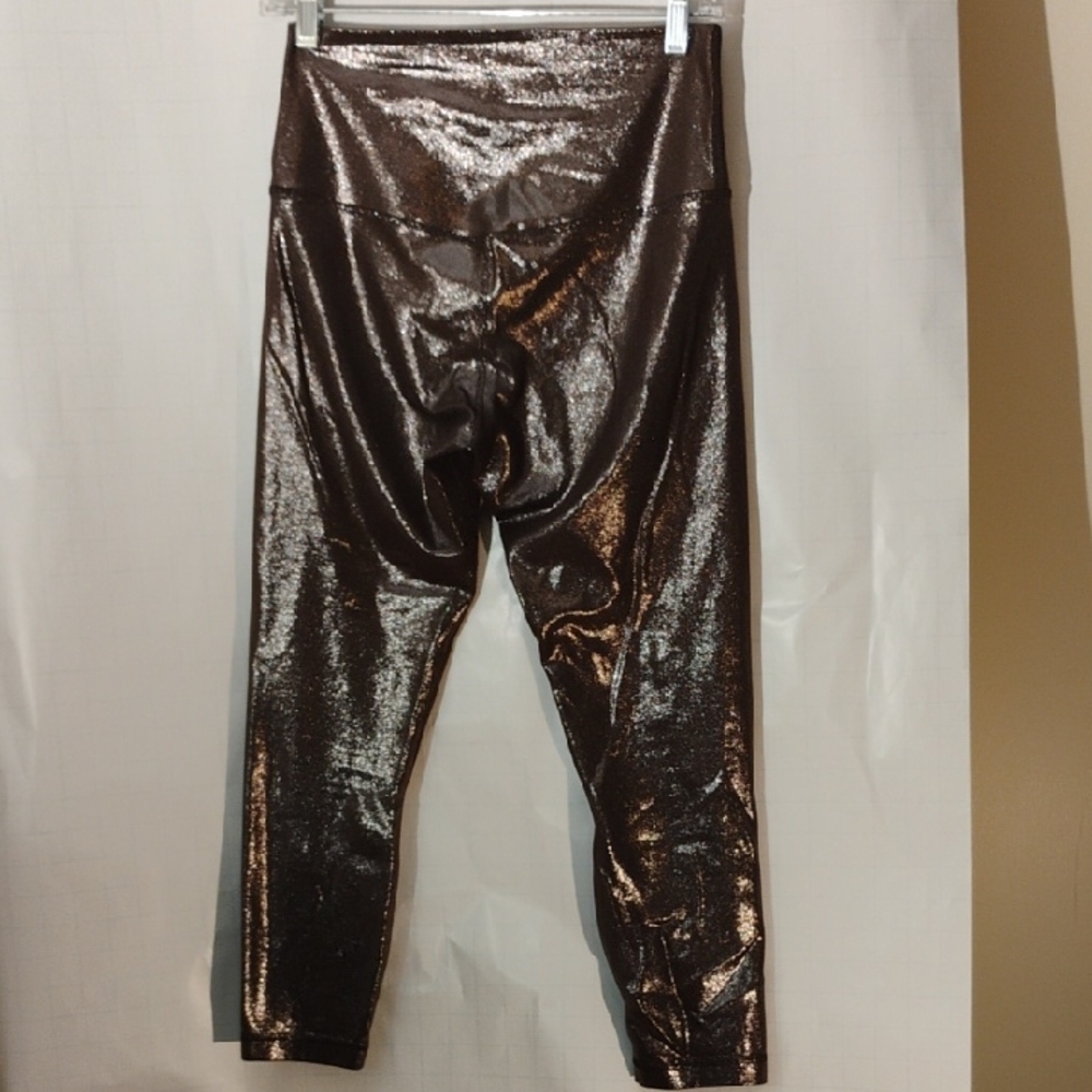 Shiny Metallic Leggings